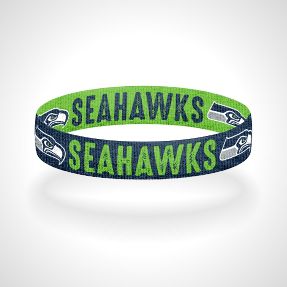 Reversible Seattle Seahawks Wristband Bracelet